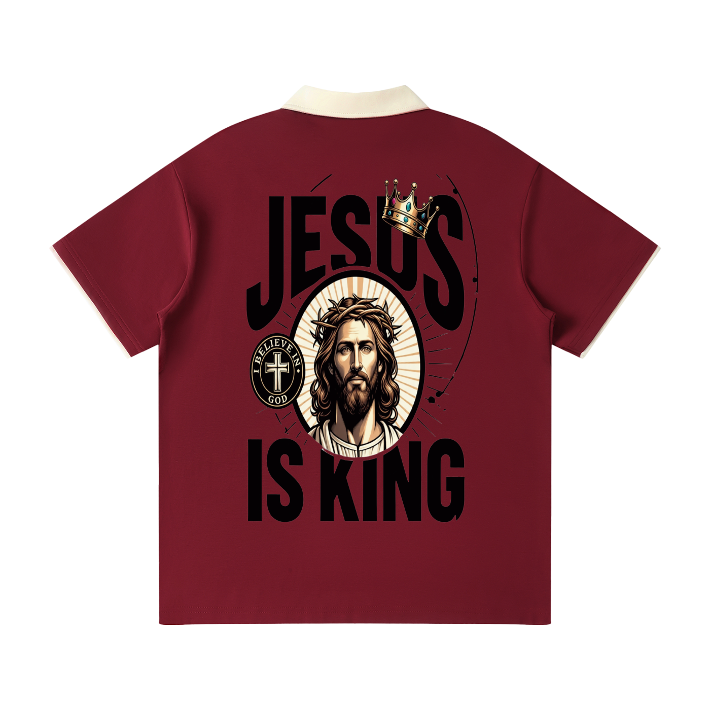 Jesus is king Polo Shirt