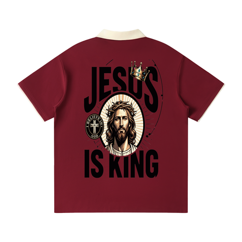 Jesus is king Polo Shirt