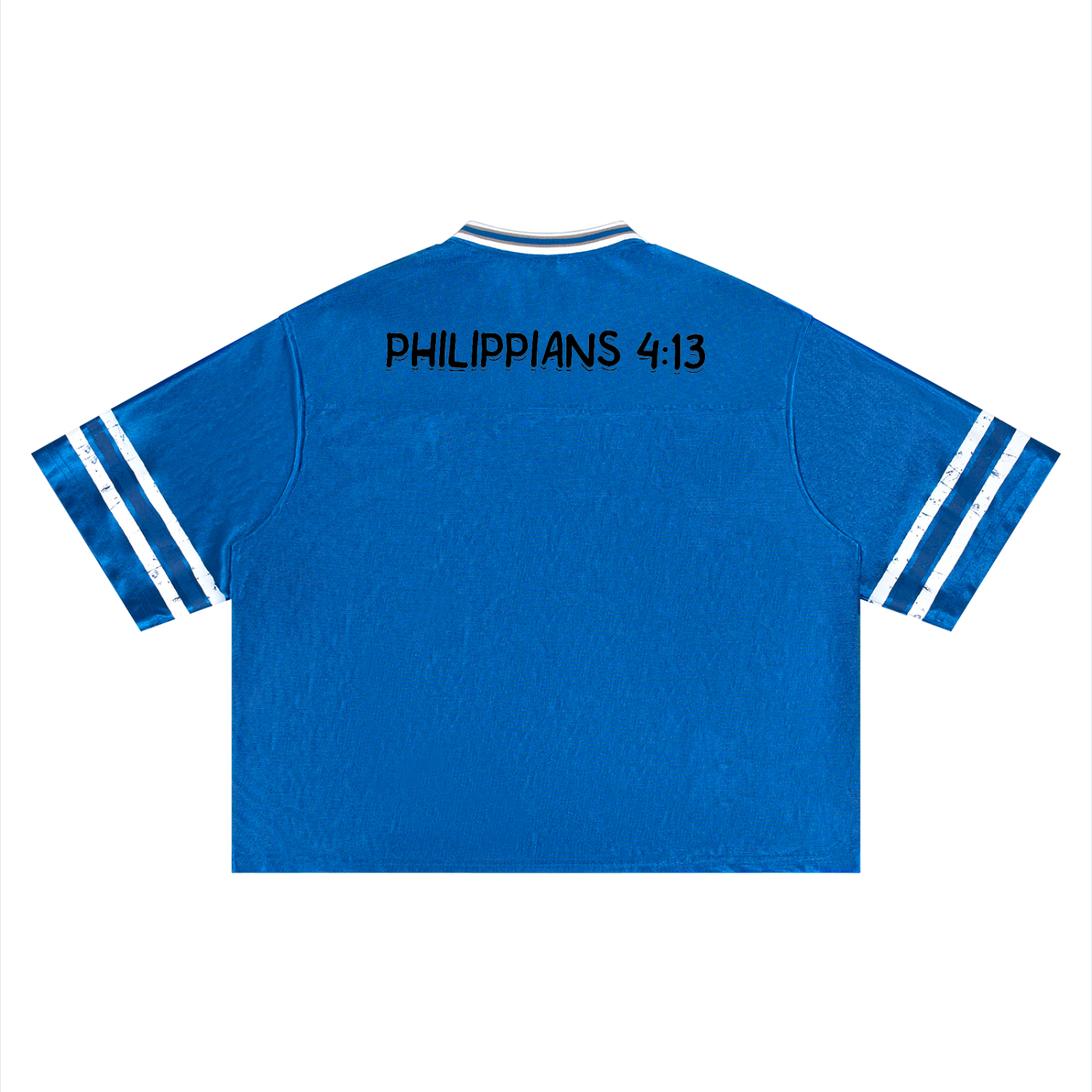 Unisex Boxy Striped Soccer Jersey